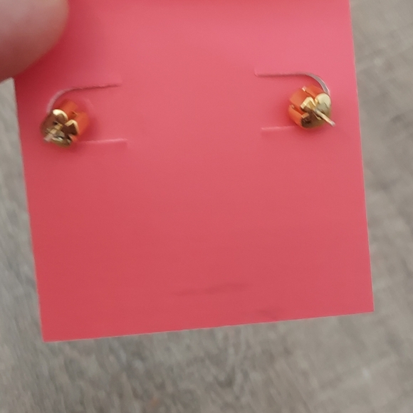 Kate Spade Green and Gold Earrings - Picture 2 of 3